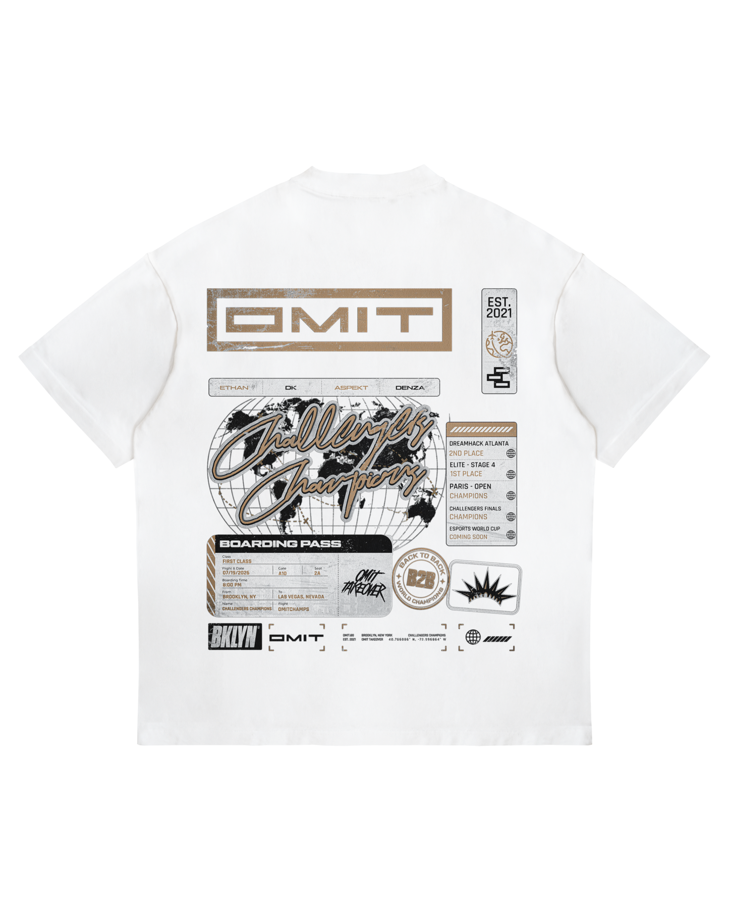 OMiT Vegas Champs Tee