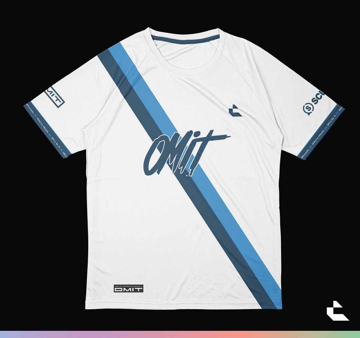 m*o様 なとり 2025 GAME SHIRT M ホワイト ゲームシャツ 2025 OMiT Primary Jersey - White