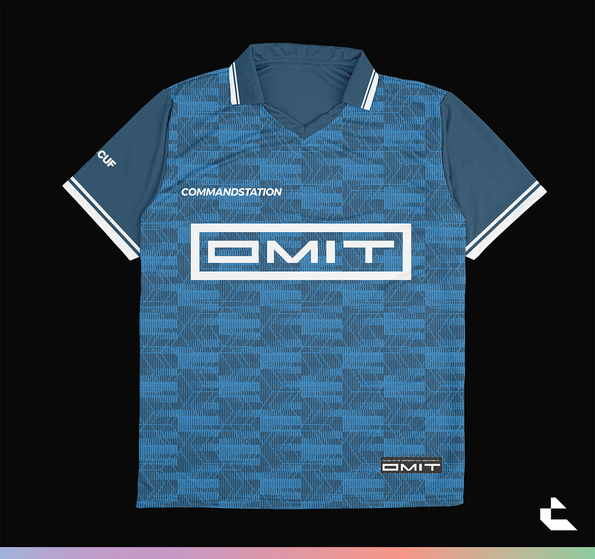 Omitting Kit 2025 OMiT Halo COMMANDSTATION Jersey - Blue